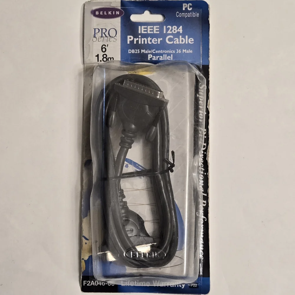 Belkin Pro Series Black Printer Cable